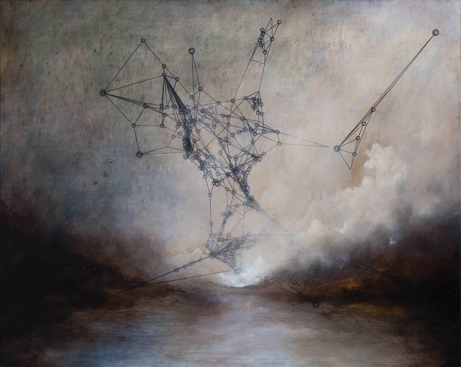 Structure number 2 — 100 x 80 cm, 2021